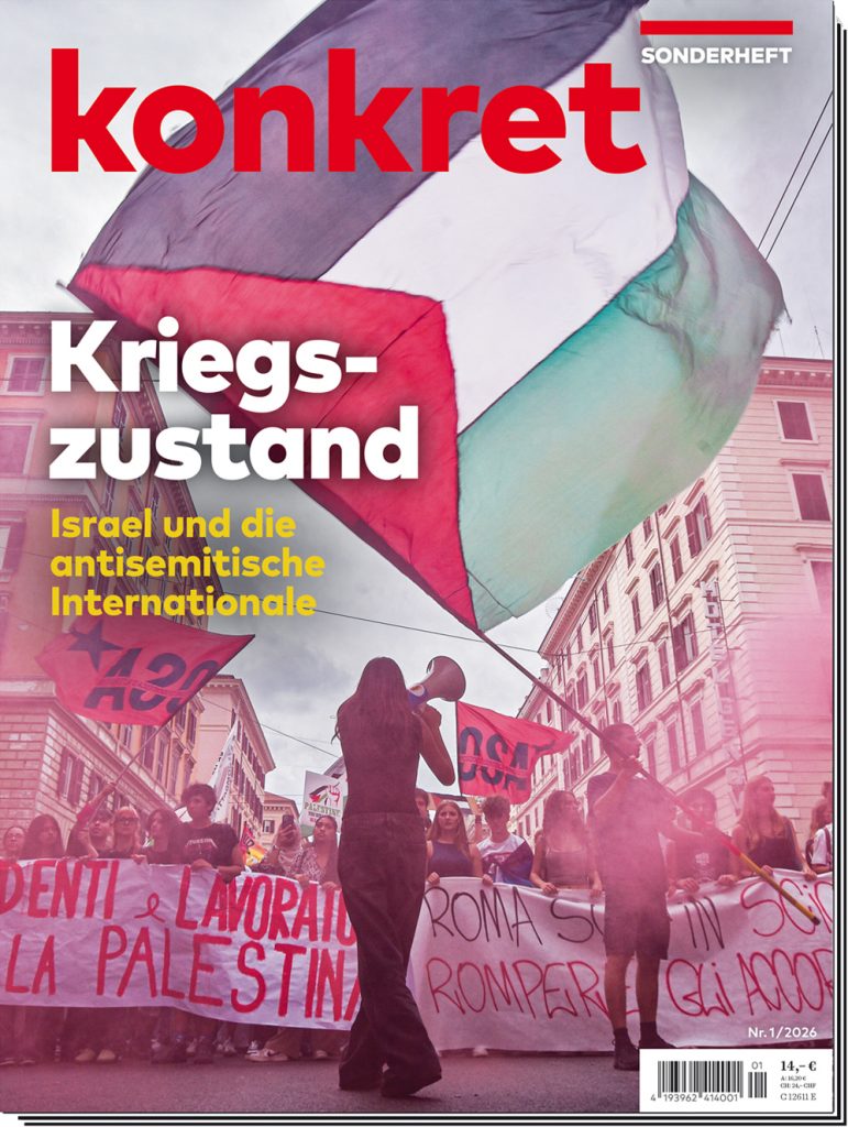 Cover Konkret-Sonderheft "Israel und die antisemitische Internationale"